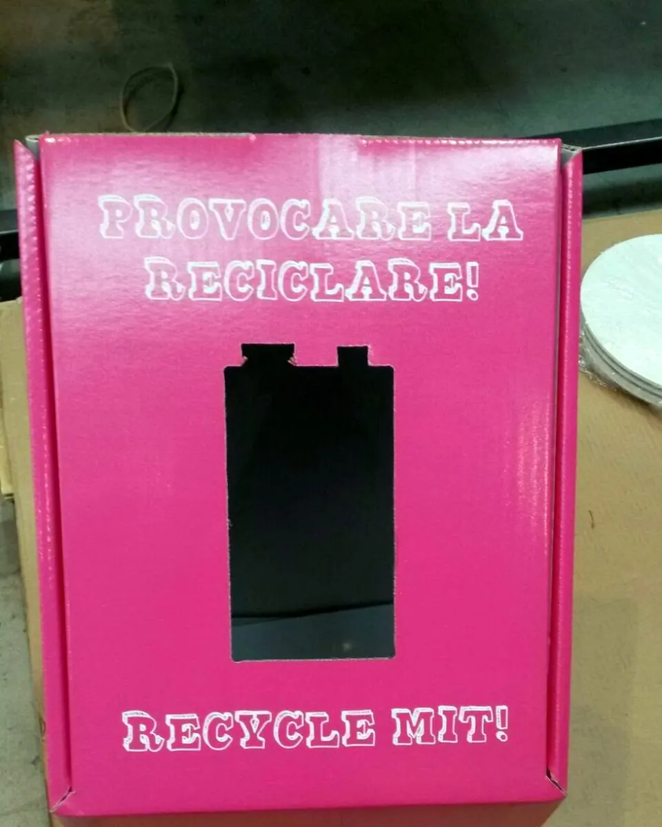 Cutii de colectare din carton — Environ