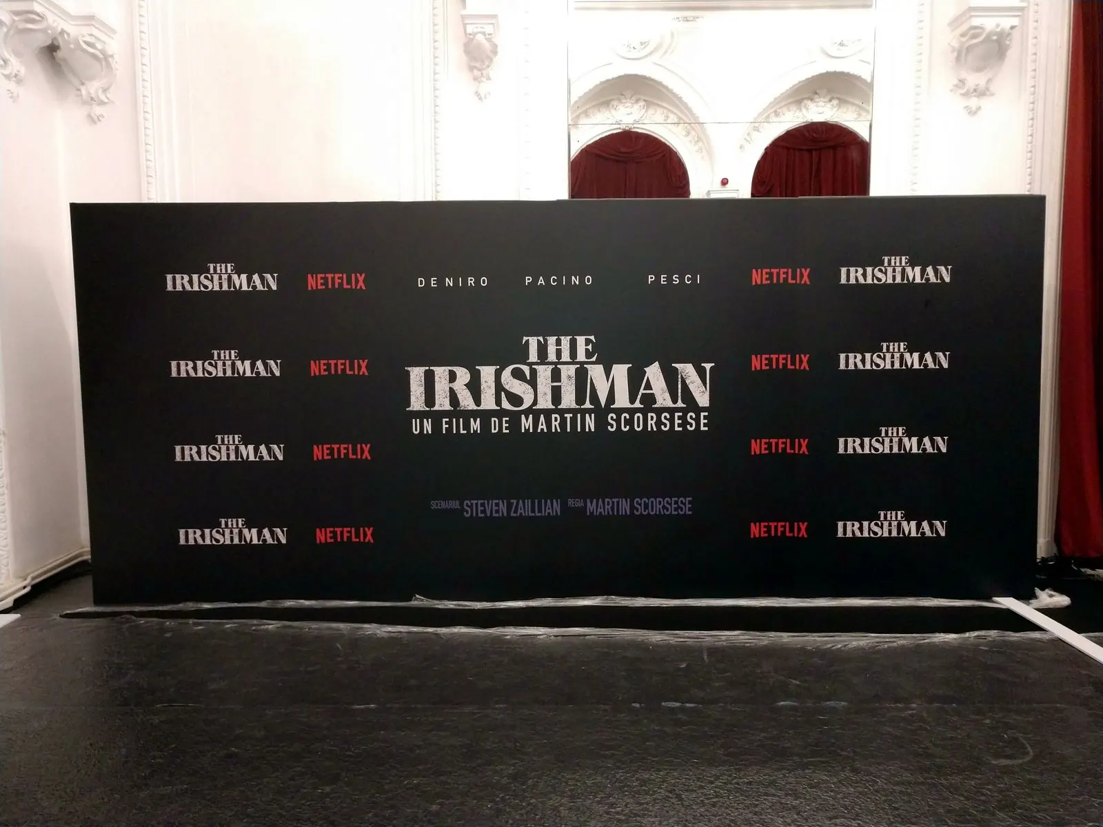 Press wall The Irishman — imagine 1