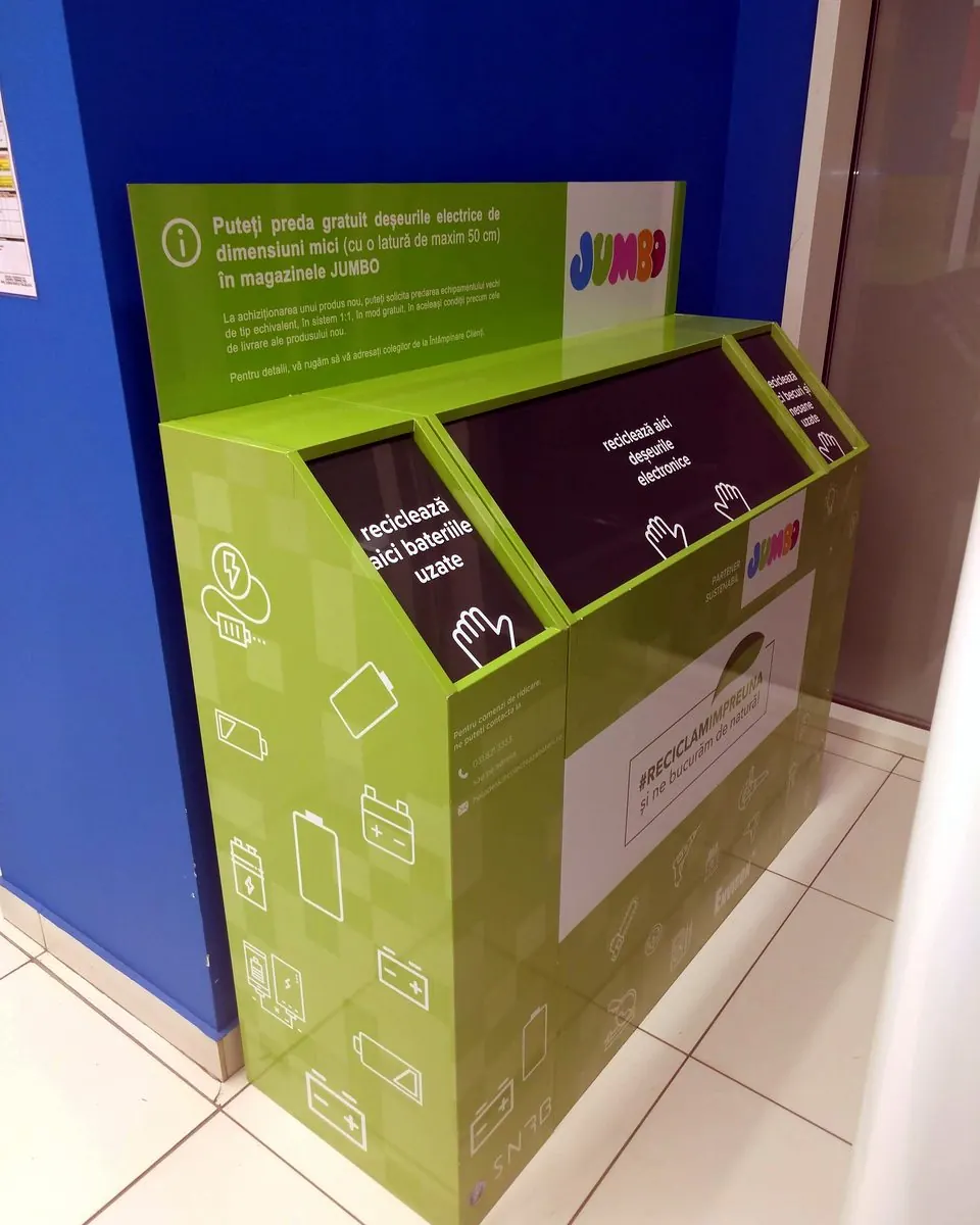 Puncte de reciclare Jumbo — Environ · Jumbo