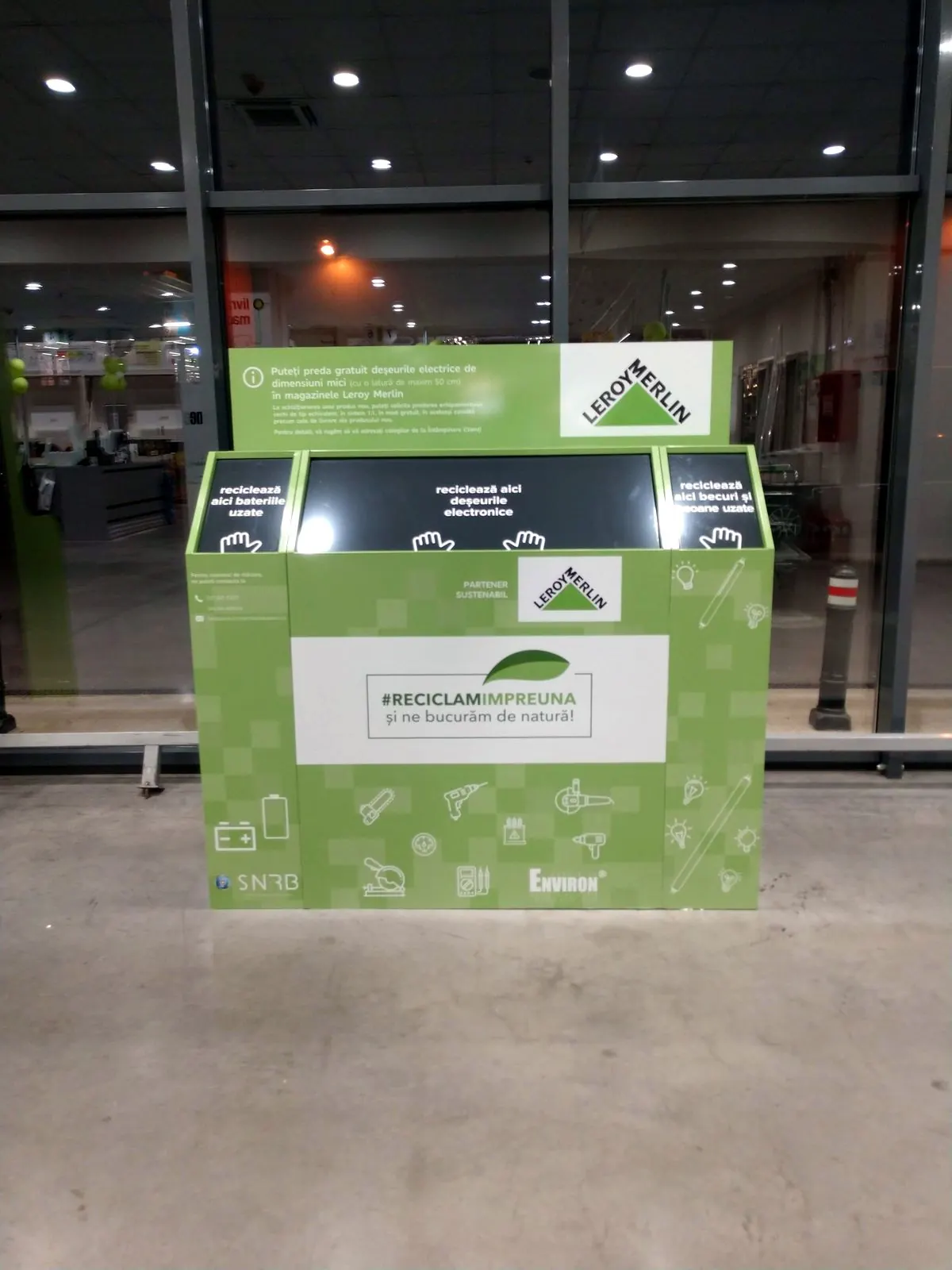 Puncte de reciclare Leroy Merlin — imagine 1